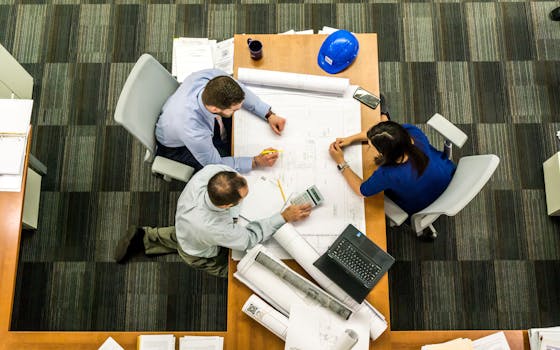 team brainstorming in a meeting