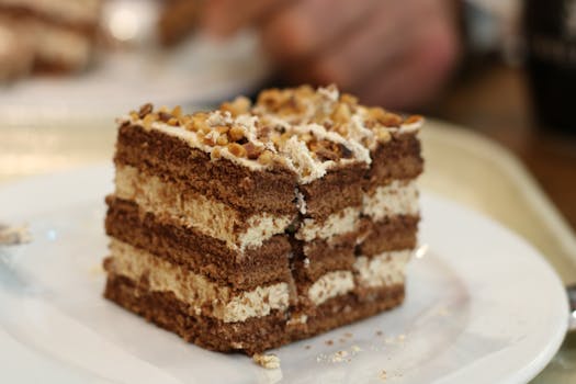 delicious pastries in a bakery