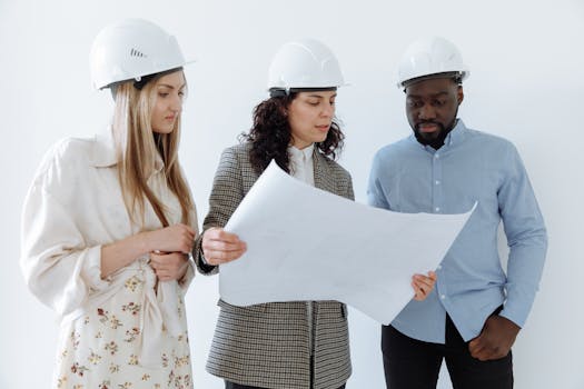 a group of consultants in a meeting